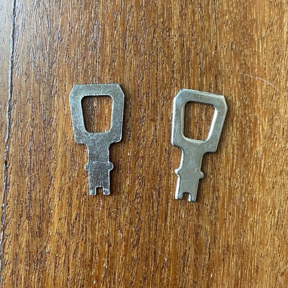 Other - Two (2) Two Prong Briefcase / Suitcase / Luggage Keys